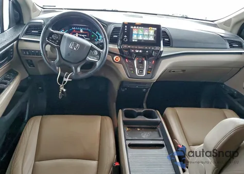 2019 Honda Odyssey Exl z USA, uszkodzony, nr VIN 5FNRL6H73KB056859